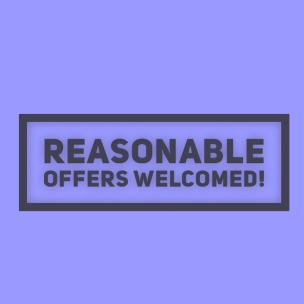 Reasonable offers welcomed. And, I offer steep savings to people who bundle!